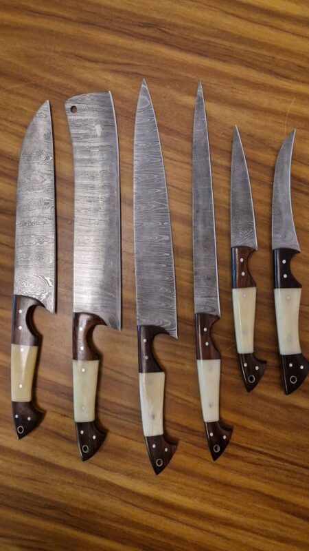 6 Pcs Kitchen Chef Knife Set
